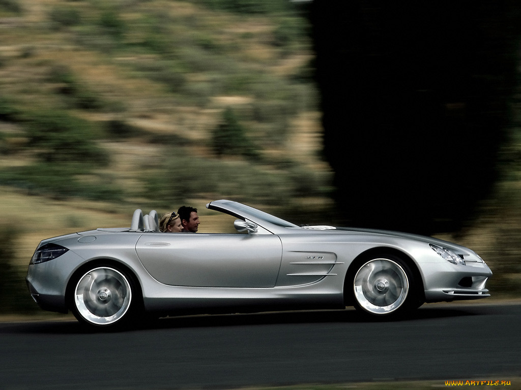 1999, mercedes, benz, vision, slr, roadster, 